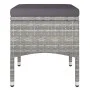 Set de comedor jardín 5 pzas ratán sintético madera acacia gris de , Conjuntos de jardín - Ref: Foro24-3058353, Precio: 418,1...