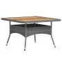 5 Stück synthetisches Rattan Garten Esszimmerset Akaziengrau Holz von , Gartensets - Ref: Foro24-3058353, Preis: 418,18 €, Ra...
