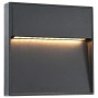 LED-Gartenwandlampen 2 Einheiten quadratisch schwarz 3 W von vidaXL, Außenbeleuchtung - Ref: Foro24-45659, Preis: 39,54 €, Ra...