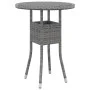 5-teiliges Gartenmöbel-Set aus synthetischem Rattangrau von , Gartensets - Ref: Foro24-3058469, Preis: 199,25 €, Rabatt: %