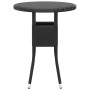 Juego de muebles de jardín 5 piezas ratán sintético negro de , Conjuntos de jardín - Ref: Foro24-3058474, Precio: 250,68 €, D...