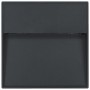 LED-Gartenwandlampen 2 Einheiten quadratisch schwarz 3 W von vidaXL, Außenbeleuchtung - Ref: Foro24-45659, Preis: 39,54 €, Ra...
