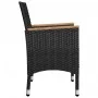 5-teiliges Garten-Esszimmerset schwarz von , Gartensets - Ref: Foro24-3068747, Preis: 349,62 €, Rabatt: %
