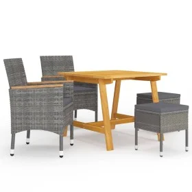 5-piece gray garden dining set by , Garden sets - Ref: Foro24-3068696, Price: 307,78 €, Discount: %