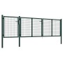Grünes Gartentor aus Stahl 400x75 cm von vidaXL, Gartentore - Ref: Foro24-144310, Preis: 349,17 €, Rabatt: %