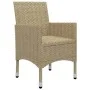 5-teiliges beiges Garten-Esszimmerset von , Gartensets - Ref: Foro24-3068745, Preis: 350,56 €, Rabatt: %