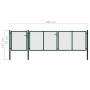 Grünes Gartentor aus Stahl 400x75 cm von vidaXL, Gartentore - Ref: Foro24-144310, Preis: 349,17 €, Rabatt: %