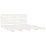 Solid white pine wood bed frame 120x190 cm by , Beds and slatted bases - Ref: Foro24-3190501, Price: 214,13 €, Discount: %