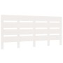 Solid white pine wood bed frame 120x190 cm by , Beds and slatted bases - Ref: Foro24-3190501, Price: 214,13 €, Discount: %
