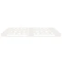 Estructura de cama madera maciza de pino blanco 120x190 cm de , Camas y somieres - Ref: Foro24-3190501, Precio: 211,39 €, Des...