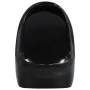 Wandurinal mit schwarzem Keramik-Spülventil von vidaXL, Urinale - Ref: Foro24-143988, Preis: 135,47 €, Rabatt: %
