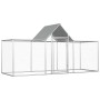 Hühnerstall aus verzinktem Stahl 3x1x1,5 m von vidaXL, Käfige und Lebensräume für Kleintiere - Ref: Foro24-144559, Preis: 194...