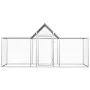 Gallinero acero galvanizado 3x1x1,5 m de vidaXL, Jaulas y habitáculos para animales pequeños - Ref: Foro24-144559, Precio: 19...