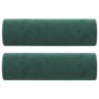 2-Sitzer-Sofa mit dunkelgrünen Samtkissen 140 cm von , Sofas - Ref: Foro24-3200883, Preis: 241,60 €, Rabatt: %