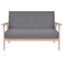 Two-piece dark gray fabric sofa set by , Sofas - Ref: Foro24-274923, Price: 376,87 €, Discount: %