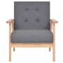 Two-piece dark gray fabric sofa set by , Sofas - Ref: Foro24-274923, Price: 383,58 €, Discount: %