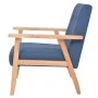 3-piece sofa set blue fabric by , Sofas - Ref: Foro24-279146, Price: 588,06 €, Discount: %