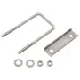 U connector for fence posts 25 sets 60x40 mm by vidaXL, Accessories for gates and fences - Ref: Foro24-144504, Price: 40,79 €...