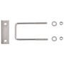 U-Verbinder für Zaunpfosten 25 Sätze 60x40 mm von vidaXL, Zubehör für Tore und Zäune - Ref: Foro24-144504, Preis: 41,61 €, Ra...