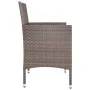 4-teiliges Set aus Gartenstuhl und Hocker aus PE-Rattanbraun von , Gartenstühle - Ref: Foro24-310613, Preis: 198,28 €, Rabatt: %