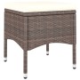 Juego de silla de jardín y taburete 4 piezas ratán PE marrón de , Sillas de jardín - Ref: Foro24-310613, Precio: 201,74 €