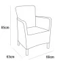 Keter Silla de comedor de jardín Trenton grafito de , Sillas de jardín - Ref: Foro24-408946, Precio: 95,18 €, Descuento: %