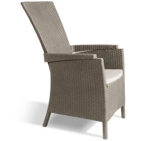 Keter Gartenliege Vermont, verstellbar, Capuccino 238449 von , Gartenstühle - Ref: Foro24-420019, Preis: 109,90 €, Rabatt: %