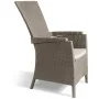 Keter Silla de jardín reclinable Vermont capuchino 238449 by , Garden chairs - Ref: Foro24-420019, Price: 109,90 €, Discount: %