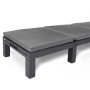 Keter Sonnenliege mit Daytona Kissen graphitfarben von , Liegen - Ref: Foro24-441306, Preis: 157,93 €, Rabatt: %