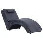 Massage-Liege mit grauem Kunst-Wildleder-Kissen. von , Tagesbetten - Ref: Foro24-281350, Preis: 231,68 €, Rabatt: %