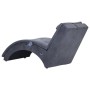 Massage-Liege mit grauem Kunst-Wildleder-Kissen. von , Tagesbetten - Ref: Foro24-281350, Preis: 235,12 €, Rabatt: %