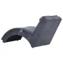 Massage-Liege mit grauem Kunst-Wildleder-Kissen. von , Tagesbetten - Ref: Foro24-281350, Preis: 231,68 €, Rabatt: %