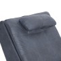 Diván de masaje con almohada de piel de ante artificial gris by , Daybeds - Ref: Foro24-281350, Price: 235,12 €, Discount: %