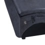 Diván de masaje con almohada de piel de ante artificial gris by , Daybeds - Ref: Foro24-281350, Price: 235,12 €, Discount: %