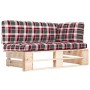 Gartenpaletten-Ecksofa imprägniertes Kiefernholz von , Modulare Sofas für den Außenbereich - Ref: Foro24-3066613, Preis: 141,...