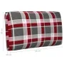 Two-seater pallet sofa with pine wood cushions impregnated. by , Garden sets - Ref: Foro24-3066685, Price: 250,02 €, Discount: %