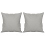 3-seater sofa with light gray microfiber fabric cushions, 180 cm by , Sofas - Ref: Foro24-3200978, Price: 353,43 €, Discount: %