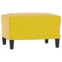 3-Sitzer-Sofa mit gelbem Samthocker 180 cm von , Sofas - Ref: Foro24-3201180, Preis: 334,95 €, Rabatt: %
