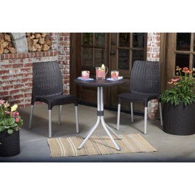 Keter Chelsea Graphite Bistro Set 223562 by , Garden sets - Ref: Foro24-420031, Price: 111,79 €, Discount: %