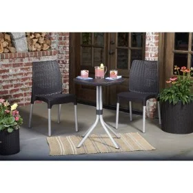 Keter Chelsea Graphite Bistro Set 223562 by , Garden sets - Ref: Foro24-420031, Price: 142,05 €, Discount: %