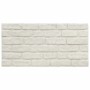 Paneles de pared 3D diseño de ladrillo 10 uds EPS blanco