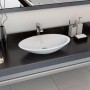 Waschbecken 59,3x35,1x10,7 cm Mineralharz/weißer Marmor von vidaXL, Sinkt - Ref: Foro24-144069, Preis: 111,25 €, Rabatt: %