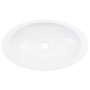 Lavabo 59,3x35,1x10,7 cm resina mineral/mármol blanco de vidaXL, Lavabos - Ref: Foro24-144069, Precio: 111,25 €, Descuento: %