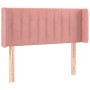 Rosa Samtkopfteil 83x16x78/88 cm von , Kopf- und Fußteile - Ref: Foro24-3119041, Preis: 44,64 €, Rabatt: %
