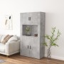 Aparador alto madera contrachapada gris hormigón de , Aparadores - Ref: Foro24-3185355, Precio: 161,87 €, Descuento: %