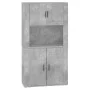 Tall plywood gray concrete sideboard by , Sideboards - Ref: Foro24-3185355, Price: 159,38 €, Discount: %