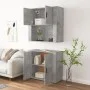 Tall plywood gray concrete sideboard by , Sideboards - Ref: Foro24-3185355, Price: 159,38 €, Discount: %