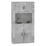 Tall plywood gray concrete sideboard by , Sideboards - Ref: Foro24-3185355, Price: 159,38 €, Discount: %