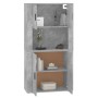 Aparador alto madera contrachapada gris hormigón de , Aparadores - Ref: Foro24-3185355, Precio: 161,87 €, Descuento: %