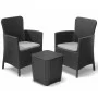Keter Miami 5-teiliges Balkonmöbel-Set Graphit 223815 von , Gartensets - Ref: Foro24-422798, Preis: 214,48 €, Rabatt: %
